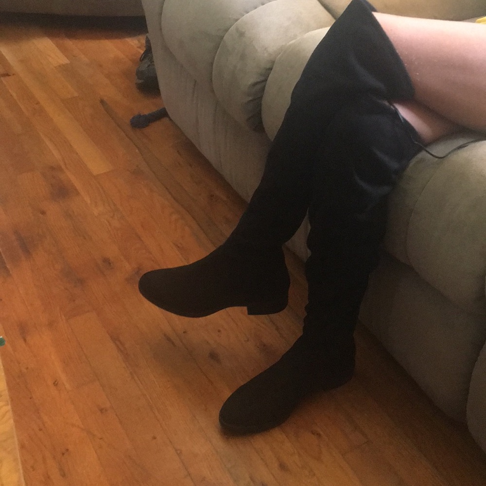 Knee High Black Boots
